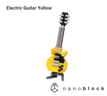 Techzone Geelong Electric Guitar Yellow nanoblock